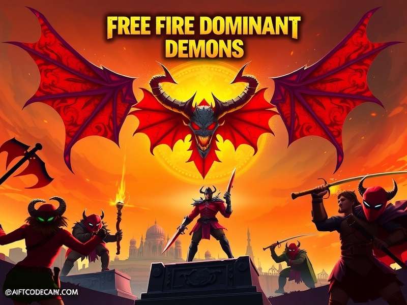 Free Fire Dominant Demons Mythological Weapons